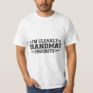 I'm Clearly Grandma's Favorite, Granddaughter Gran T-Shirt