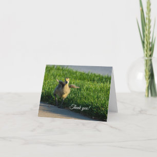 I'm Coming Daddy Thank You Card