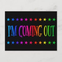 I'm Coming Out Bold Rainbow NCOD LGBTQ+