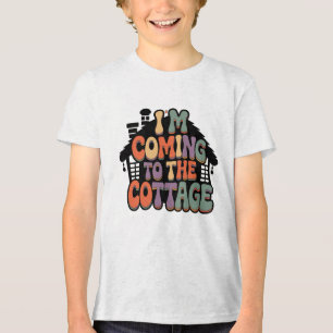 Im Coming to the Cottage Tri-Blend Shirt