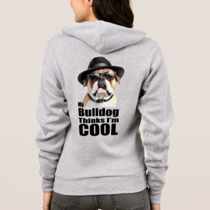 I'm Cool Bulldog Hoodie