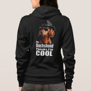 I'm Cool Dachshund Hoodie