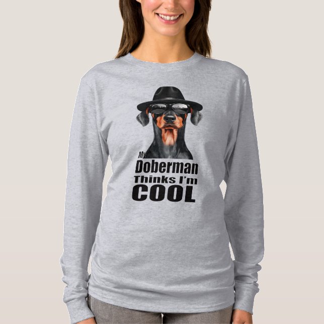 I'm Cool Doberman T-Shirt (Front)