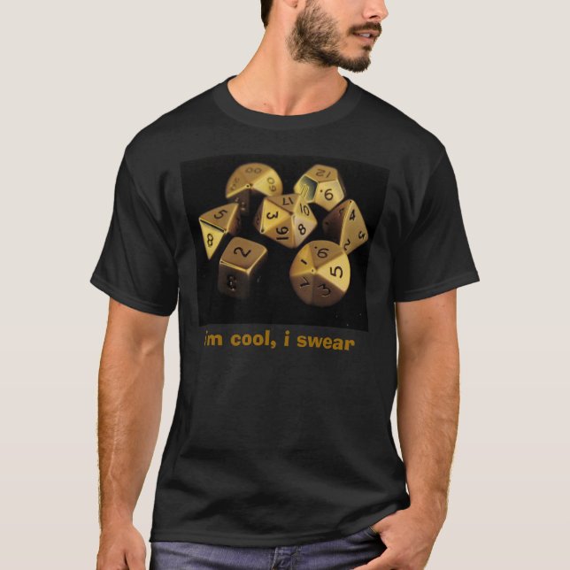 i'm cool, i swear T-Shirt (Front)