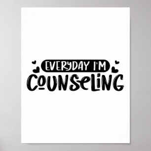 I'm Counseling Mental Health Counsellor Appreciati Poster