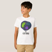 I'm Cultured Funny Bacteria Pun T-Shirt (Front Full)