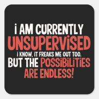 I'm Currently Unsupervised Sarcastic Humourous