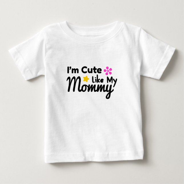I'm Cute Ruffled Tee (Front)
