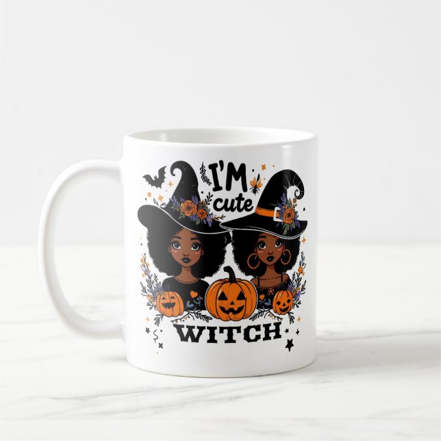 I'm Cute Witch Mug  (Left)
