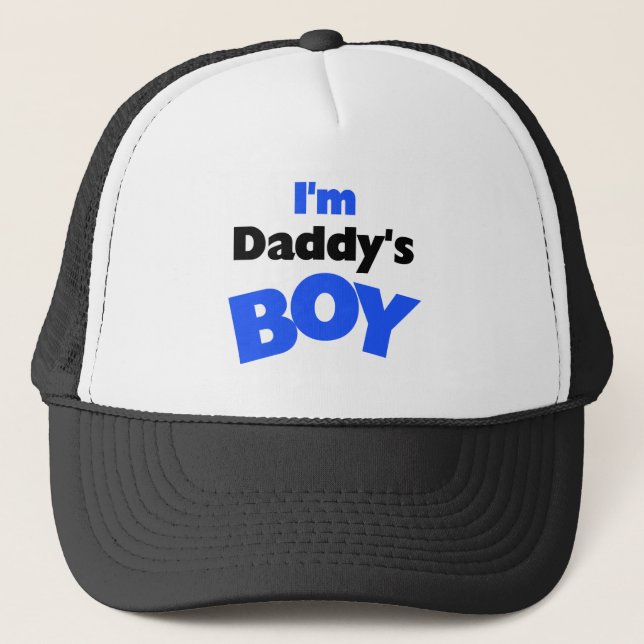 I'm Daddy's Boy Trucker Hat (Front)