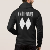 I'm Difficult Ski Double Diamond Winter Sports