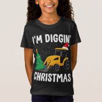 I'm Diggin' Christmas Construction Worker Santa Ex