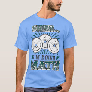 I'm Doing Math Weightlifting Gym Workout Tank Top
