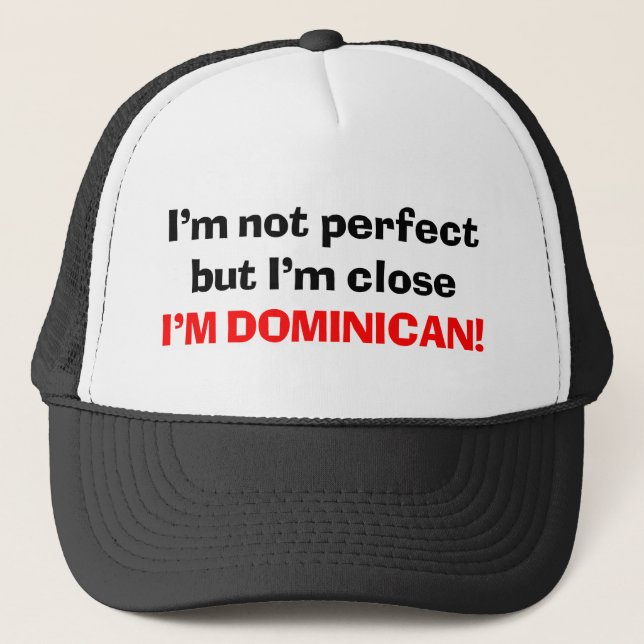 I'M DOMINICAN TRUCKER HAT (Front)