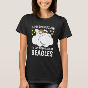 Im Dreaming About Sleeping Naps Pj Pajama Beagle T-Shirt