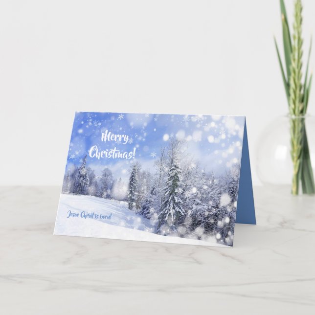 I'm dreaming of a White Christmas Card (Front)