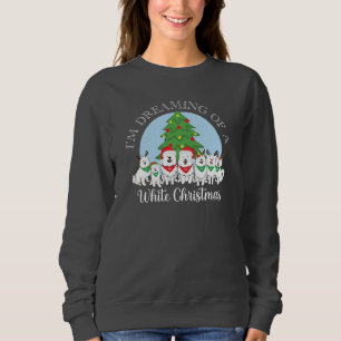 I'm dreaming of a white Christmas featuring Aslan Sweatshirt