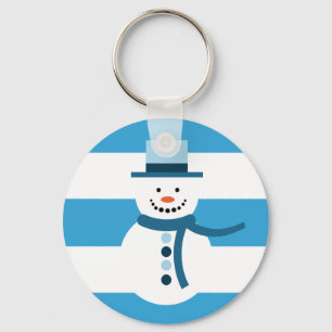 I'm Dreaming Of A White Winter Snowman Key Ring