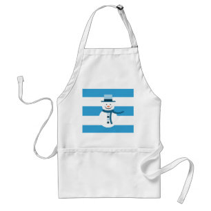 I'm Dreaming Of A White Winter Snowman Standard Apron