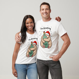 I'm Dreaming of a Wine Christmas T-Shirt