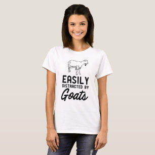 I'm Easily Distracted By Goats T-shirt