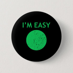 I'm Easy Cool Skiing Stuff For Men Funny Ski Snowb 6 Cm Round Badge