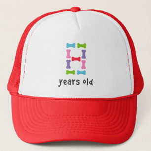 I'm Eight Years Old Trucker Hat