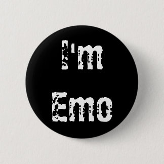 I'm Emo 6 Cm Round Badge