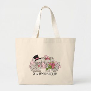I'm Engaged mouse tote bag