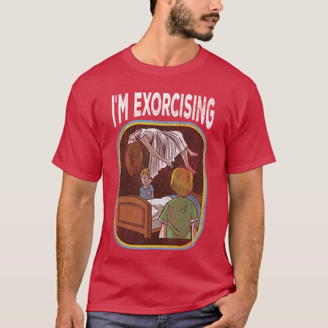Im Eorcising Funny Eercise boy T-Shirt (Front)