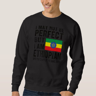 I'm Ethiopian Flag Ethiopia Heritage Ethiopian Roo Sweatshirt
