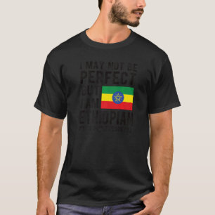I'm Ethiopian Flag Ethiopia Heritage Ethiopian Roo T-Shirt