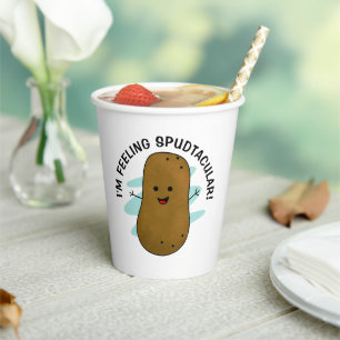 I'm Feeling Spudtacular Potato Paper Cups