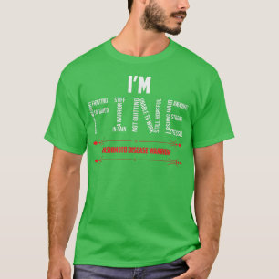 I'm Fine Hashimoto Disease Warrior Awareness Gift T-Shirt