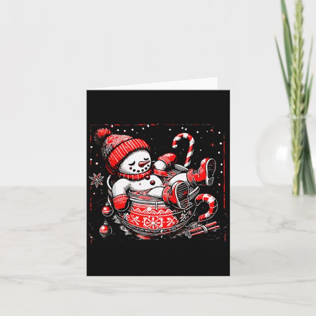 I'm Fine This Is Fine Just Having A Meltdown Funny Card (Front)