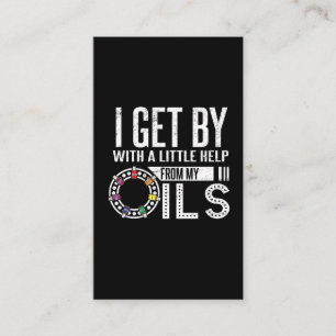 I'm fine with my Essential Oils Business Card