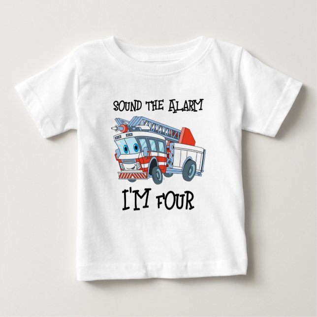 I'm Four Baby T-Shirt (Front)