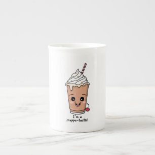 I'm Frappe-tastic   Frappe with whipped cream Bone China Mug