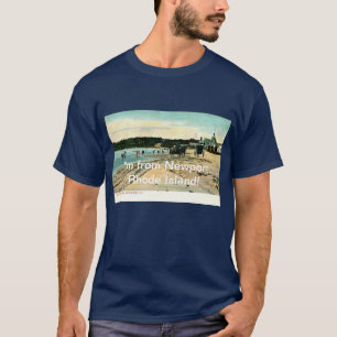 I'm from Newport Rhode Island Vintage Inspired T-Shirt