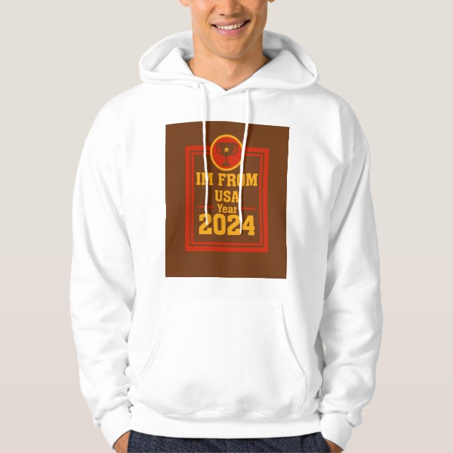 Im From USA Hoodie (Front)