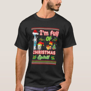 I'm Full Of Holiday Spirit Vodka Drinking T-Shirt