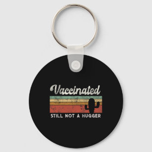 I'm Fully Vaccinated Funny Free Hug Key Ring
