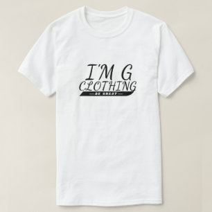 I'm G Clothing Cursive T-Shirt