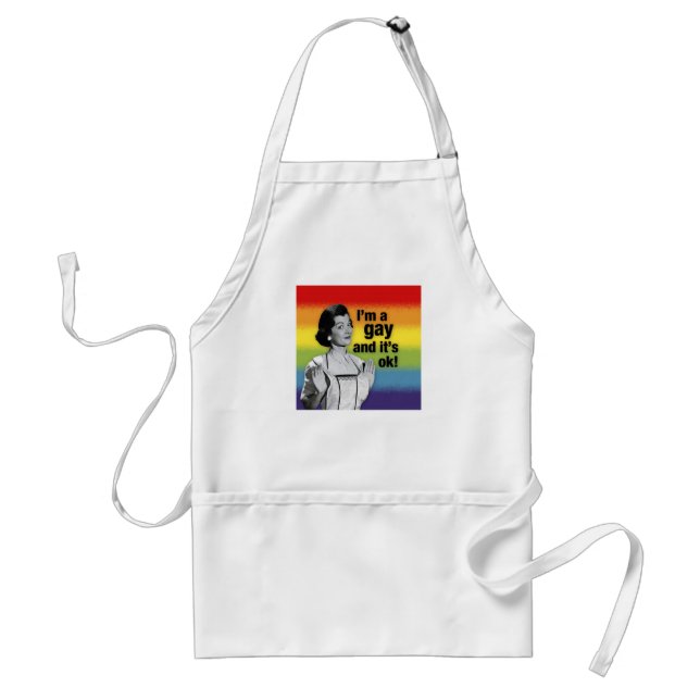 I'm GAY - Apron (Front)
