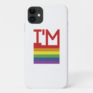 I'm Gay Rainbow Flag Case-Mate iPhone Case