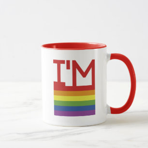 I'm Gay Rainbow Flag Mug