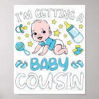 I'm Getting A Baby Cousin Boy Gender Reveal