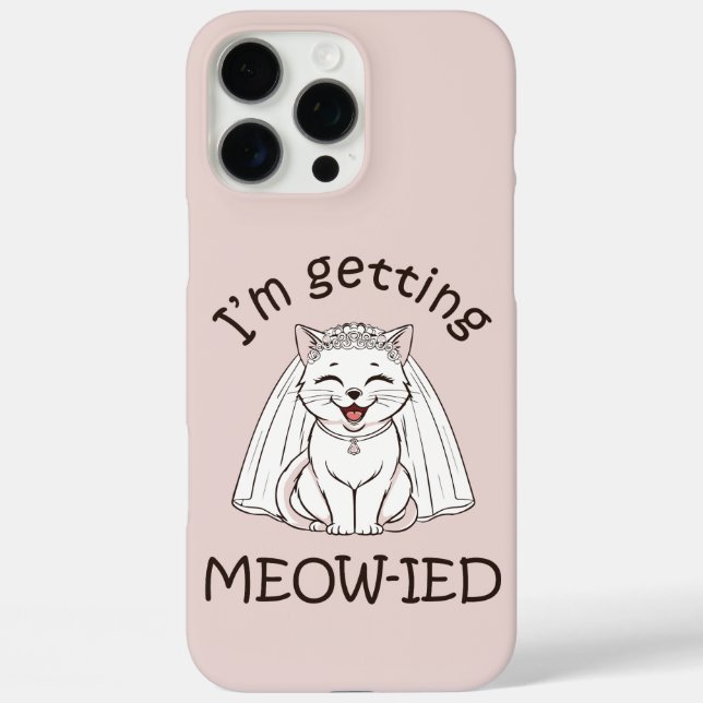 I'm Getting Meow-ied! Case-Mate iPhone Case (Back)
