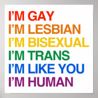 I'M GLBT I'M HUMAN