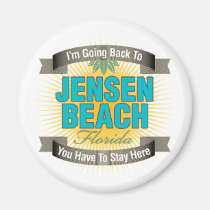 I'm Going Back To (Jensen Beach) Magnet